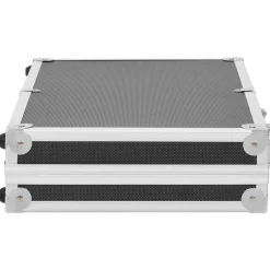 vidaXL Wapenkoffer aluminium ABS zwart