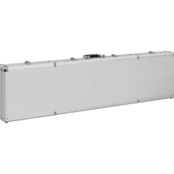 vidaXL Wapenkoffer 134x35x12 cm aluminium zilverkleurig