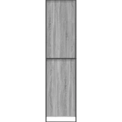 vidaXL Warderobe Grijs Sonoma 50 x 50 x 200 cm Bewerkt hout