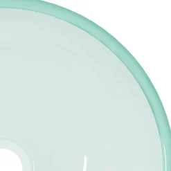 vidaXL Wasbak 35x12 cm gehard glas mat