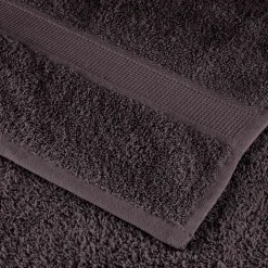 vidaXL Washandjes FROGN 2 st 15x21 cm 360 g/m² antraciet