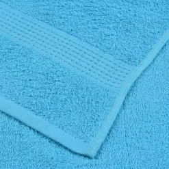 vidaXL Washandjes FROGN 2 st 30x30 cm 360 g/m² turquoise