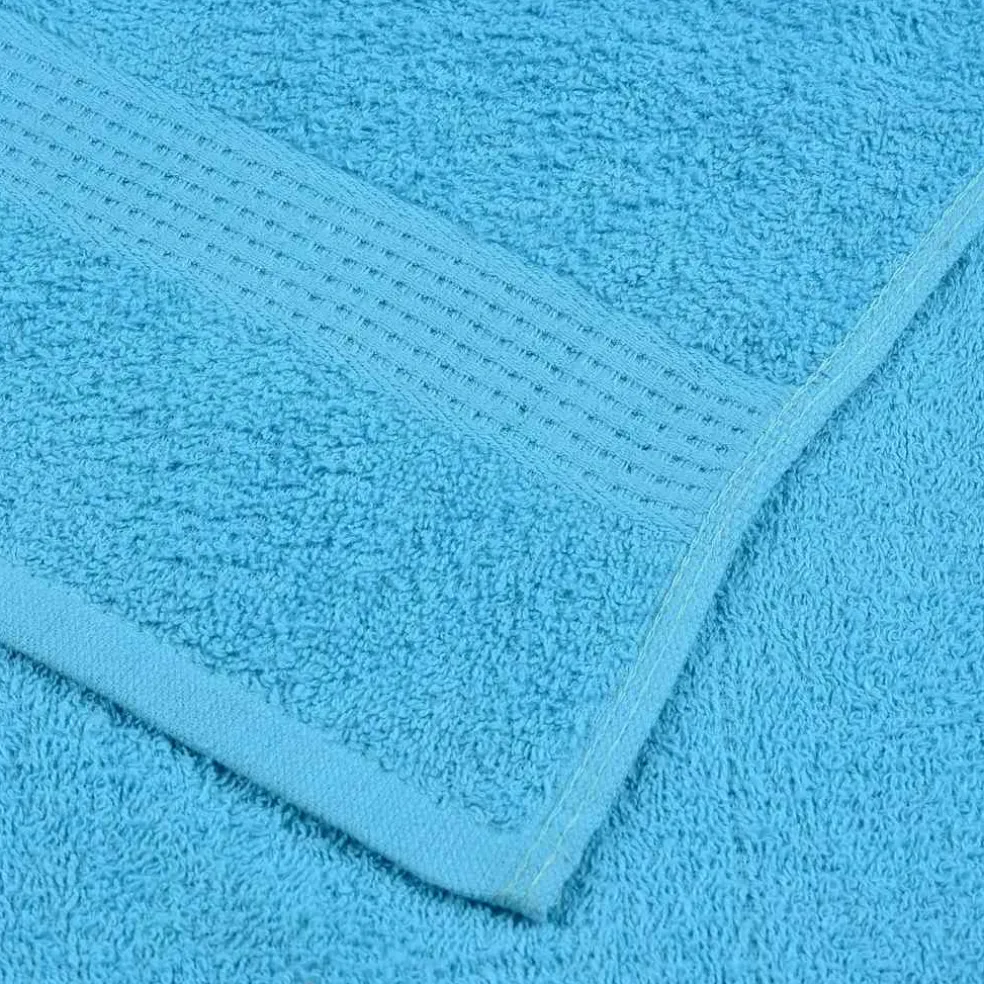 vidaXL Washandjes FROGN 2 st 30x30 cm 360 g/m² turquoise