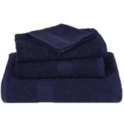 vidaXL Washandjes FROGN 2 st 30x30 cm 360 g/m² marineblauw
