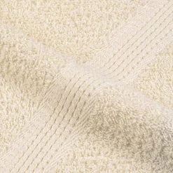 vidaXL Washandjes FROGN 2 st 30x30 cm 360 g/m² crème