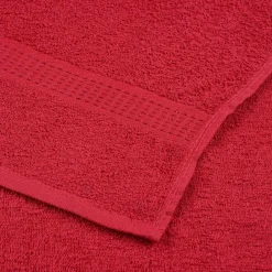 vidaXL Washandjes FROGN 2 st 30x30 cm 360 g/m² rood