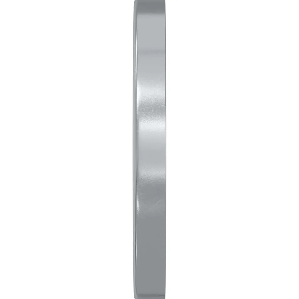 vidaXL Washers 2 st Zilver 10 x 10 x 1,2 mm Staal