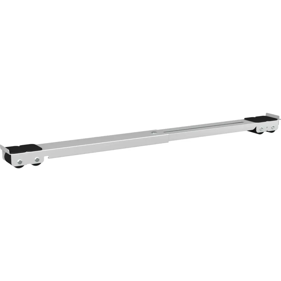 vidaXL Wasmachinebasis 2 st Zilver 72 x 5 x 4,5 cm Roestvrij staal