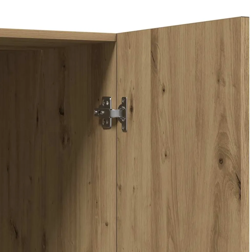 vidaXL Wasmachinekast 70,5x71,5x91,5 cm artisanaal eikenkleurig