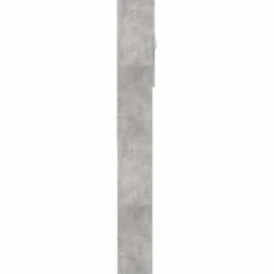 vidaXL Wasmachinekast 64x25,5x190 cm betongrijs