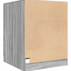 vidaXL Wasmachinekast 71x71,5x91,5 cm grijs sonoma eikenkleurig