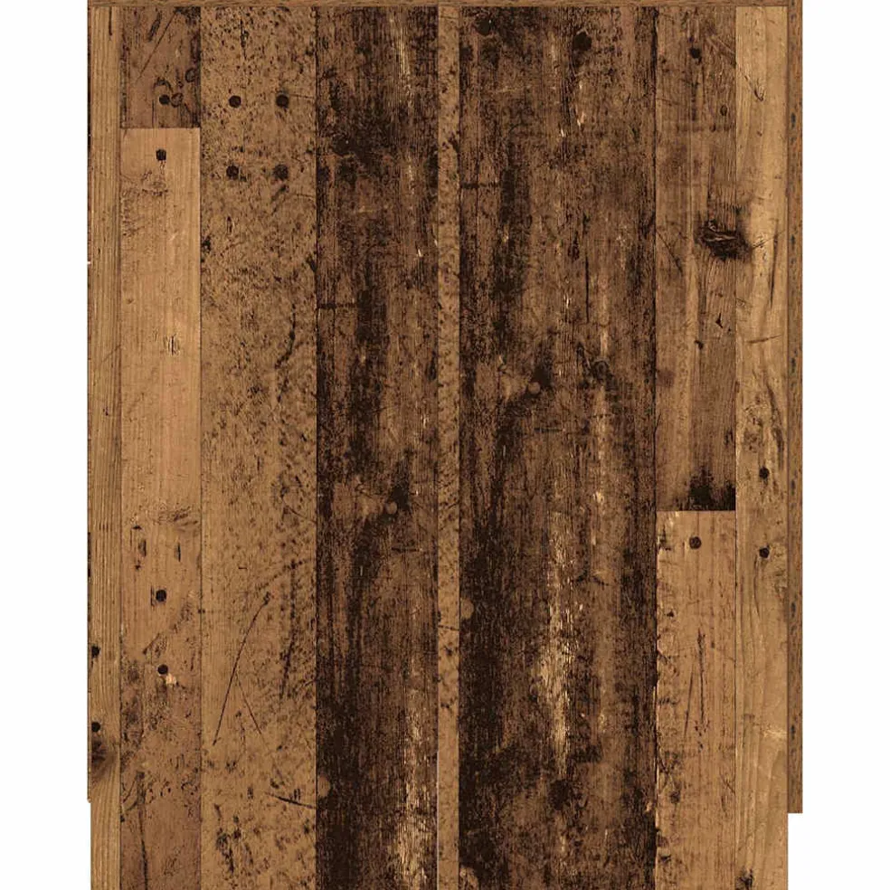 vidaXL Wasmachinekast 70,5x71,5x91,5 cm oud houtkleurig