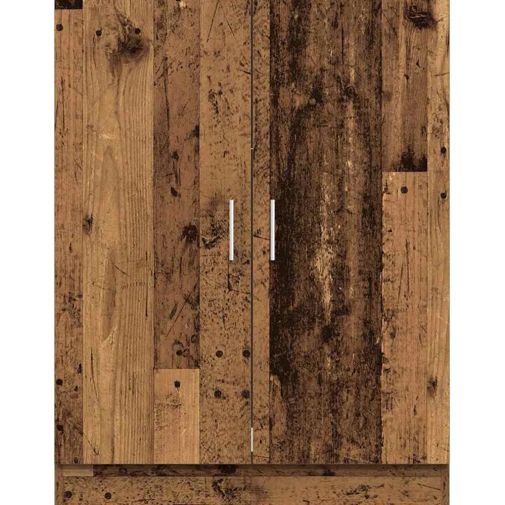 vidaXL Wasmachinekast 70,5x71,5x91,5 cm oud houtkleurig