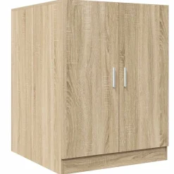 vidaXL Wasmachinekast 70,5x71,5x91,5 cm sonoma eikenkleurig
