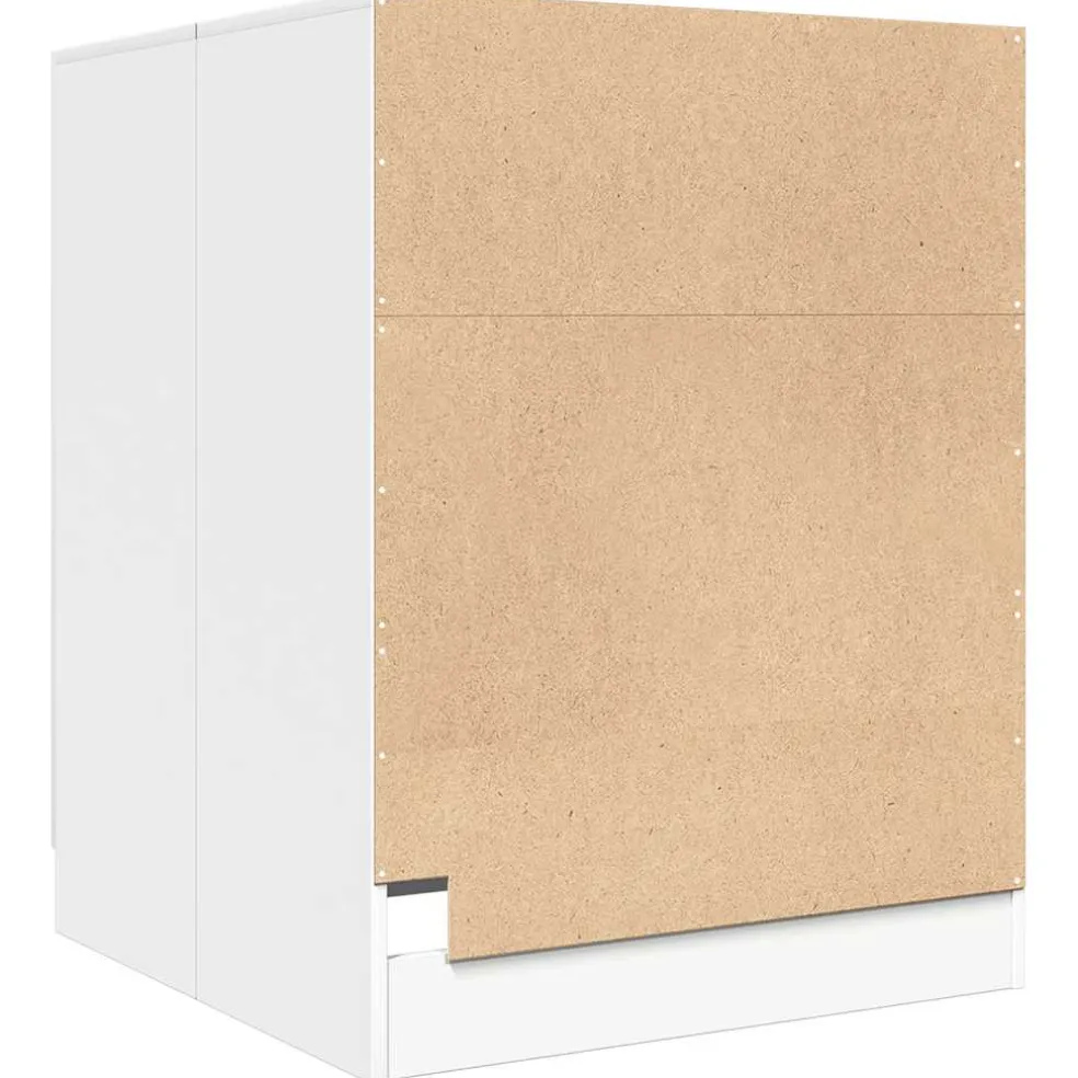 vidaXL Wasmachinekast 71x71,5x91,5 cm wit