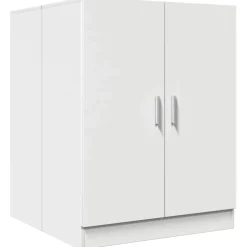 vidaXL Wasmachinekast 71x71,5x91,5 cm wit