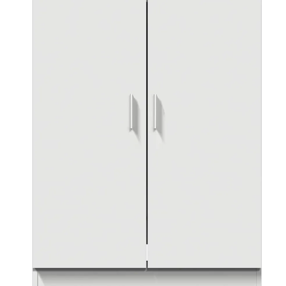 vidaXL Wasmachinekast 71x71,5x91,5 cm wit