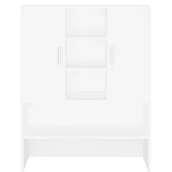 vidaXL Wasmachinekast 70,5x25,5x90 cm wit