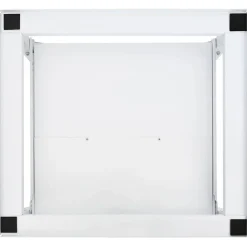 vidaXL Wasmachine pedestals Wit Staal