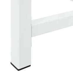 vidaXL Wasmachine pedestals Wit Staal