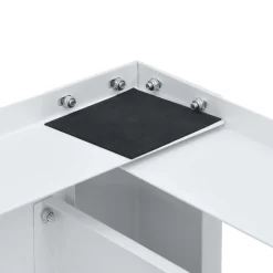 vidaXL Wasmachine pedestals Wit Staal