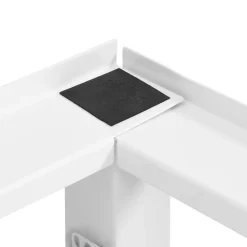 vidaXL Wasmachine pedestals Wit Staal