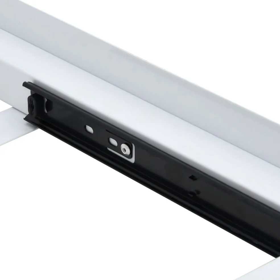 vidaXL Wasmachinestapelset met uittrekbaar schap