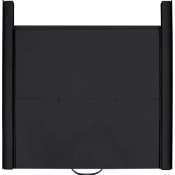 vidaXL Wasmachine Tussenplank Zwart 60 x 60 x 8 cm Staal