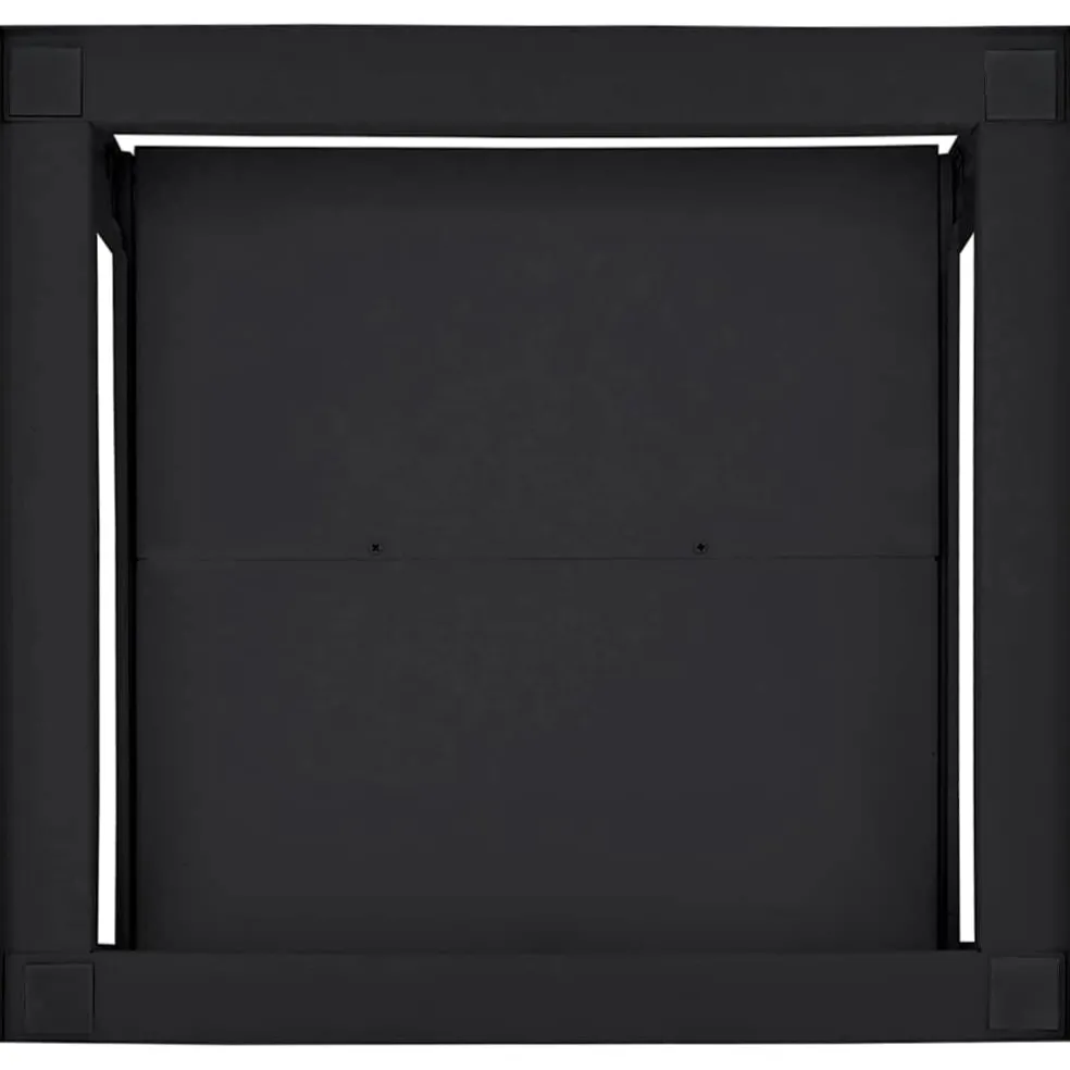 vidaXL Wasmachineverhoger Zwart 60 x 56 x 52 cm Staal
