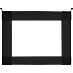 vidaXL Wasmachineverhoger Zwart 64 x 55 x 32,5 cm Staal