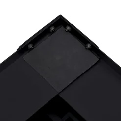 vidaXL Wasmachineverhoger Zwart 64 x 55 x 32,5 cm Staal