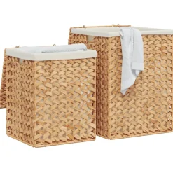 vidaXL Wasmanden 2 st waterhyacint