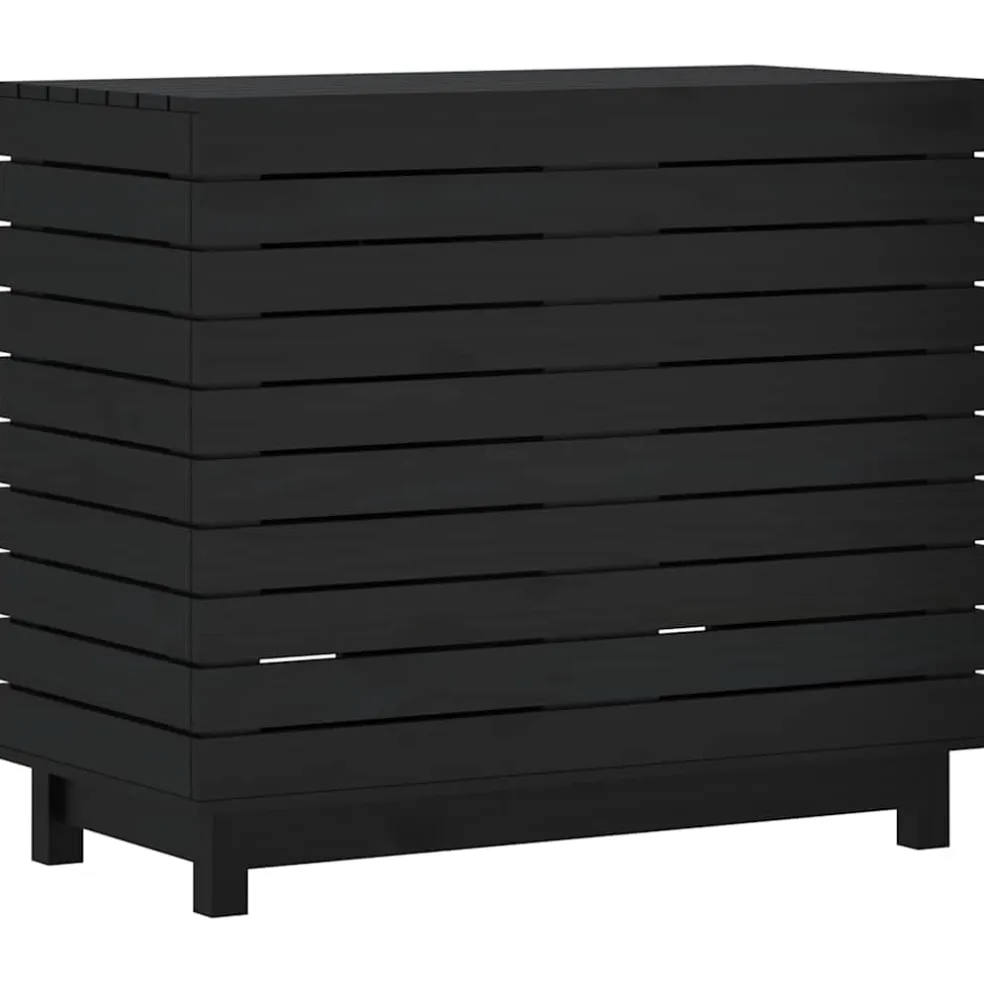 vidaXL Wasmand 88,5x44x76 cm massief grenenhout