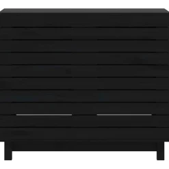 vidaXL Wasmand 88,5x44x76 cm massief grenenhout