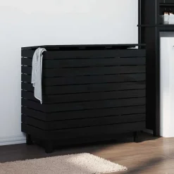 vidaXL Wasmand 88,5x44x76 cm massief grenenhout