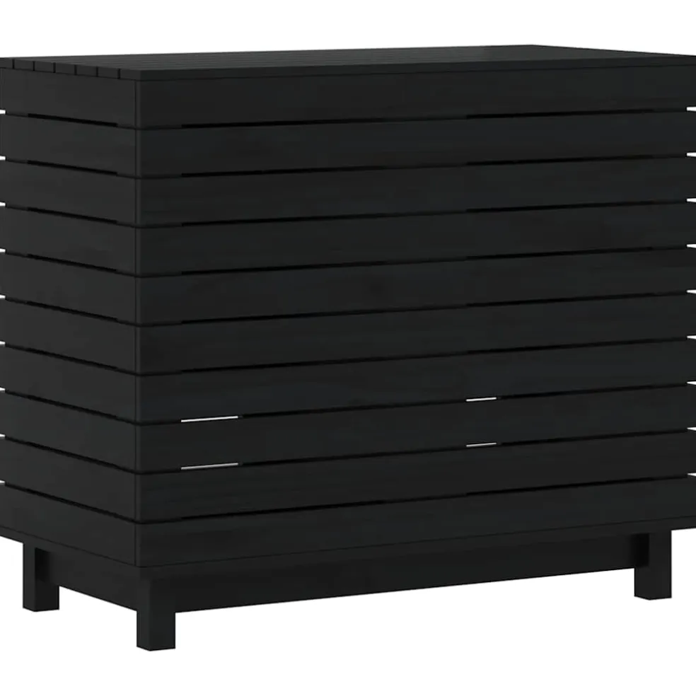 vidaXL Wasmand 88,5x44x76 cm massief grenenhout