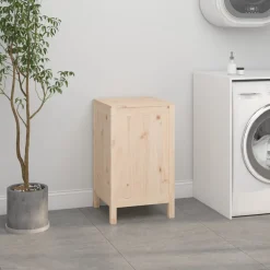 vidaXL Wasmand 44x44x76 cm massief grenenhout