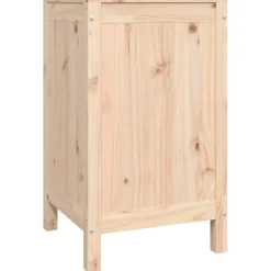 vidaXL Wasmand 44x44x76 cm massief grenenhout