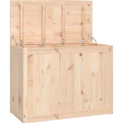 vidaXL Wasmand 88,5x44x66 cm massief grenenhout