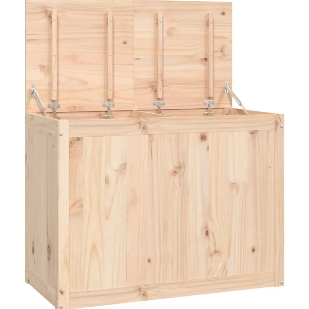 vidaXL Wasmand 88,5x44x66 cm massief grenenhout