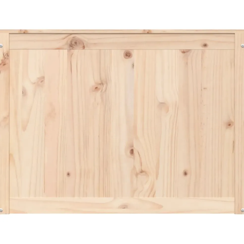 vidaXL Wasmand 88,5x44x66 cm massief grenenhout