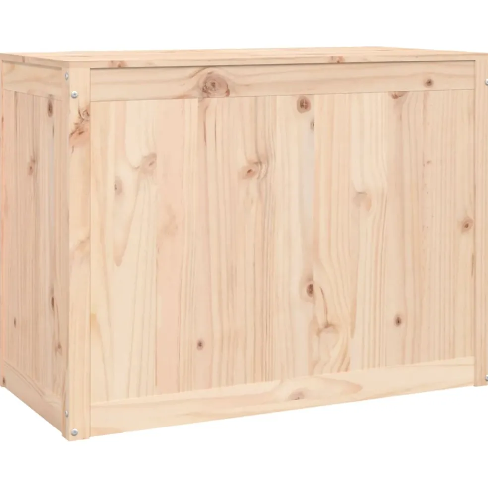 vidaXL Wasmand 88,5x44x66 cm massief grenenhout