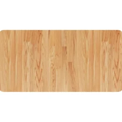 vidaXL Wastafelblad 80x40x1,5 cm behandeld massief hout donkerbruin