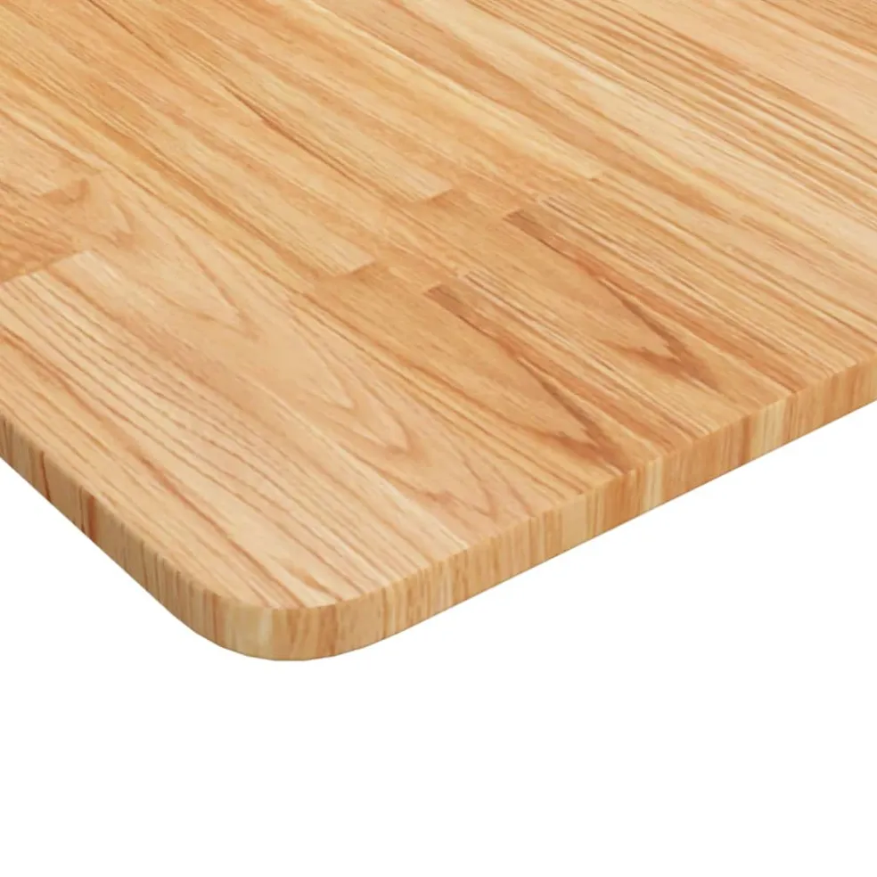 vidaXL Wastafelblad 80x40x1,5 cm behandeld massief hout donkerbruin