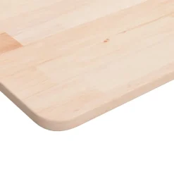 vidaXL Wastafelblad 40x30x2 cm onbehandeld massief hout
