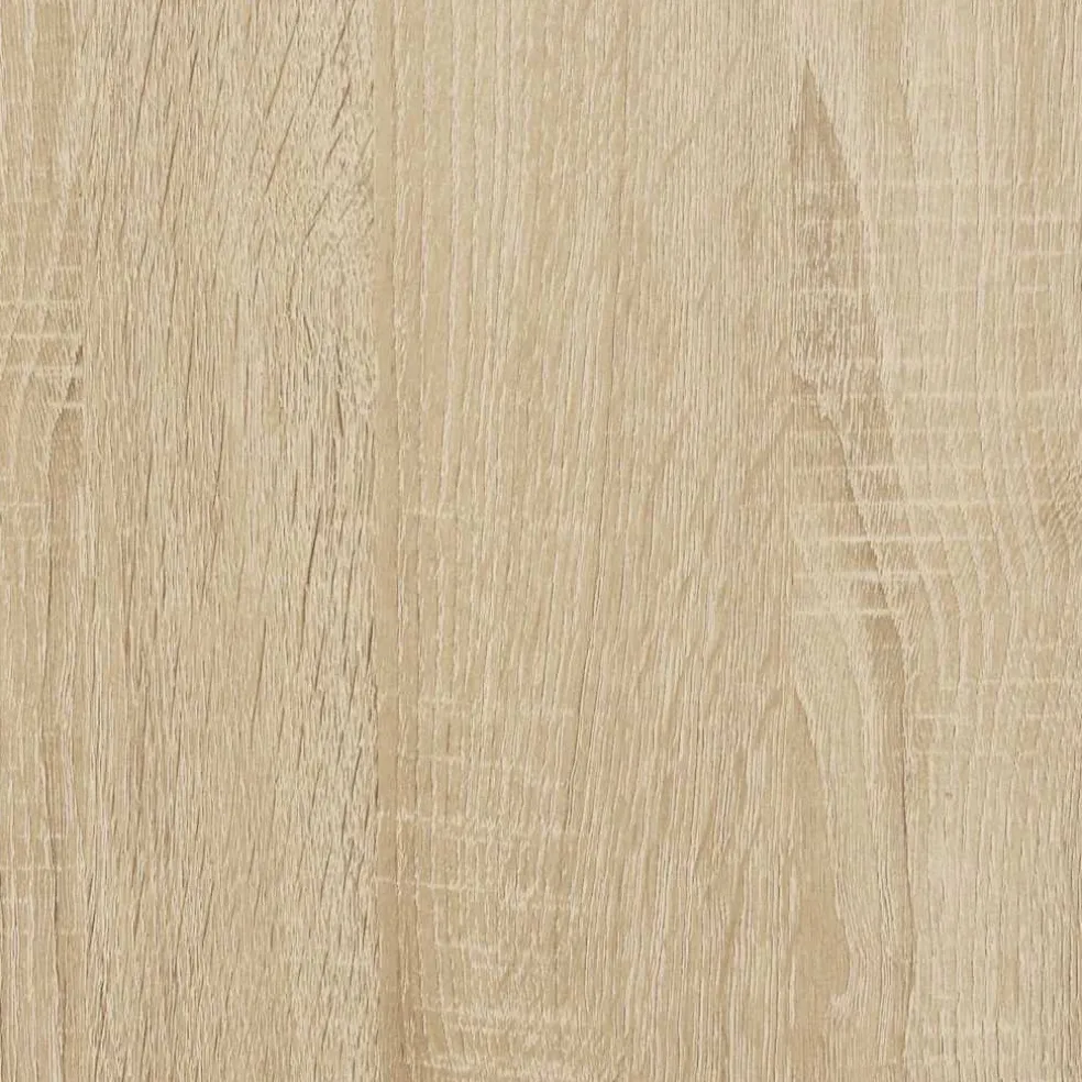 vidaXL Wastafelkast met lades 90x34,5x60 cm sonoma eikenkleurig