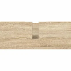 vidaXL Wastafelkast met lades 90x34,5x60 cm sonoma eikenkleurig