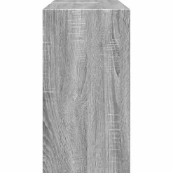 vidaXL Wastafelkast 90x29x55 cm bewerkt hout grijs sonoma eikenkleurig