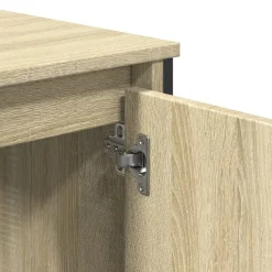 vidaXL Wastafelkast 60x35x60 cm bewerkt hout sonoma eikenkleurig