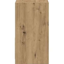 vidaXL Wastafelkast 60x33x60 cm bewerkt hout artisanaal eikenkleurig